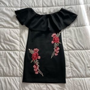Black dress, size small
